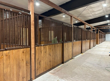 horse-stalls